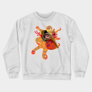 Masked Blue-ringed Octopus Crewneck Sweatshirt